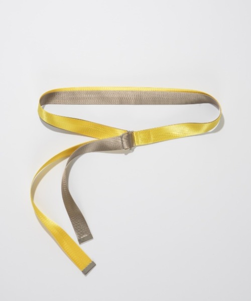 SUPERTHANKS（スーパーサンクス）の「＜追加 4＞2本テープロングベルト(無地、配色)GI Belts（ベルト・メンズ・チャコールグレー/オリーブ/ブラック/パープル/ネイビー/ホワイト/ライトピンク/ブラック×カーキ/ブラウン/イエロー/ブラック×シルバー・FREE）」の13枚目の写真