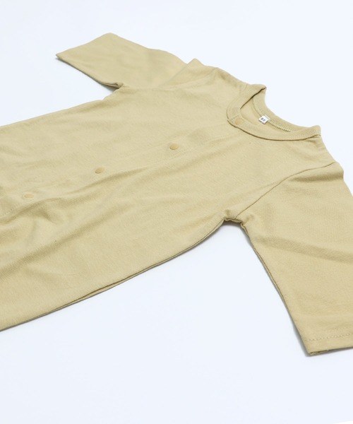 ⭐︎新品未使用　bonjour ロンパース　2y セール】無地 長袖 ミニカバーオール（ロンパース）｜chil2