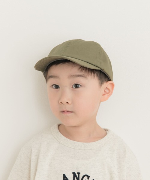 URBAN RESEARCH DOORS(アーバンリサーチドアーズ)の「オーガニックコットンキャップ(KIDS)(キャップ・キッズ・カーキ/ライトベージュ・ONE)」の1枚目の写真