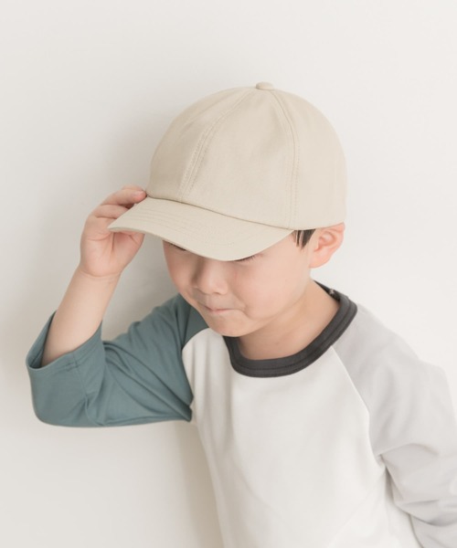 URBAN RESEARCH DOORS(アーバンリサーチドアーズ)の「オーガニックコットンキャップ(KIDS)(キャップ・キッズ・カーキ/ライトベージュ・ONE)」の2枚目の写真