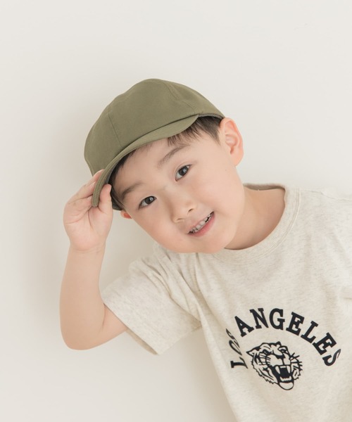 URBAN RESEARCH DOORS(アーバンリサーチドアーズ)の「オーガニックコットンキャップ(KIDS)(キャップ・キッズ・カーキ/ライトベージュ・ONE)」の3枚目の写真