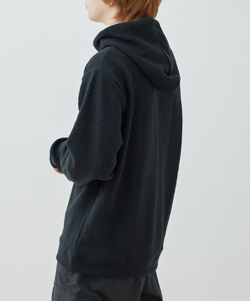  j.n.r.d（ジェー・エヌ・アール・ディー）の「j.n.r.d/フクレJQDスウェットプルパーカー（パーカー・メンズ・ホワイト/ブラック/グレー・L/LL/M）」の18枚目の写真