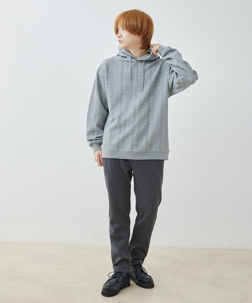  j.n.r.d（ジェー・エヌ・アール・ディー）の「j.n.r.d/フクレJQDスウェットプルパーカー（パーカー・メンズ・ホワイト/ブラック/グレー・L/LL/M）」の13枚目の写真