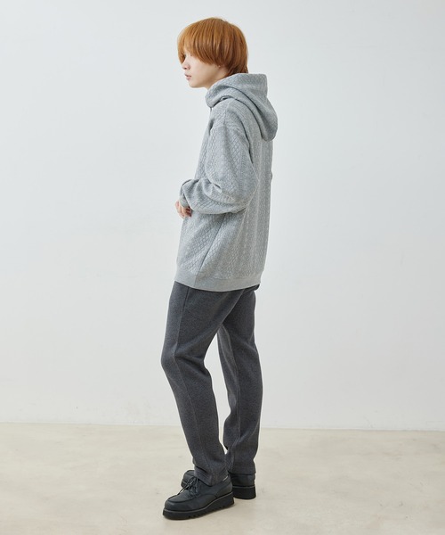  j.n.r.d（ジェー・エヌ・アール・ディー）の「j.n.r.d/フクレJQDスウェットプルパーカー（パーカー・メンズ・ホワイト/ブラック/グレー・L/LL/M）」の12枚目の写真