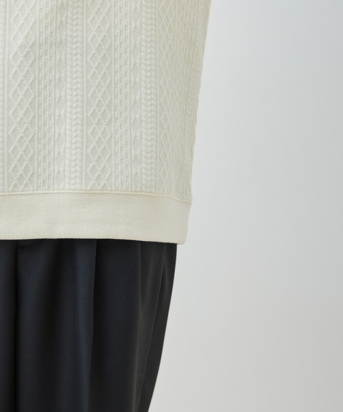  j.n.r.d（ジェー・エヌ・アール・ディー）の「j.n.r.d/フクレJQDスウェットプルパーカー（パーカー・メンズ・ホワイト/ブラック/グレー・L/LL/M）」の5枚目の写真