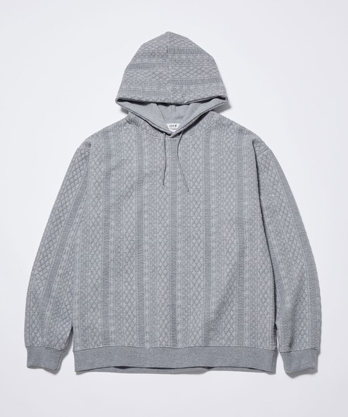  j.n.r.d（ジェー・エヌ・アール・ディー）の「j.n.r.d/フクレJQDスウェットプルパーカー（パーカー・メンズ・ホワイト/ブラック/グレー・L/LL/M）」の20枚目の写真