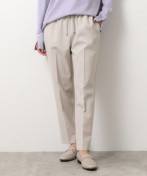 OPAQUE.CLIP（オペークドットクリップ）の「◆≪SS-LLsize≫ 美脚ツイルテーパードパンツ【洗濯機洗い可】（その他パンツ・レディース・ベージュ/ライトグレー/グリーン/ブラック・34/36/38/40/42）」の19枚目の写真