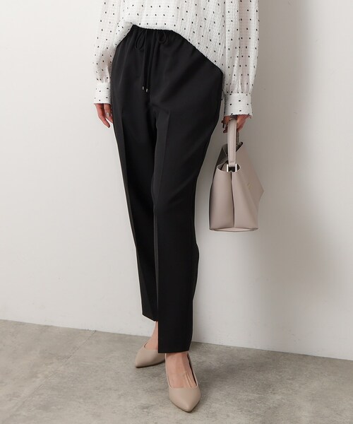 OPAQUE.CLIP（オペークドットクリップ）の「◆≪SS-LLsize≫ 美脚ツイルテーパードパンツ【洗濯機洗い可】（その他パンツ・レディース・ベージュ/ライトグレー/グリーン/ブラック・34/36/38/40/42）」の11枚目の写真