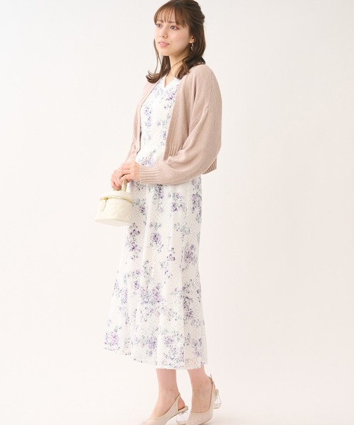 新品　レッセパッセ　カシュクール　レース　プリント　フラワー　ワンピース 楽天市場】MIXフラワープリントワンピース／レッセパッセ