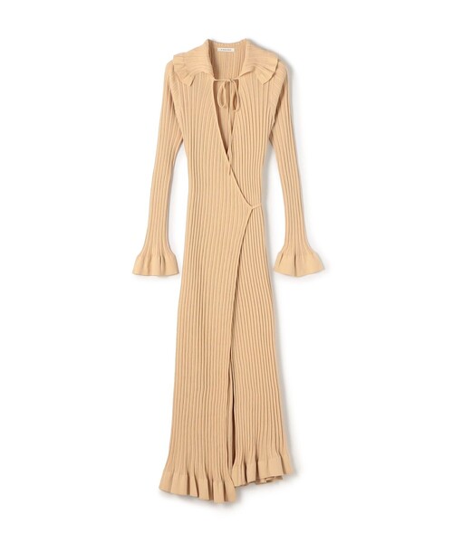 BY MALENE BIRGER(バイマレーネビルガー)の「BY MALENE BIRGER GIANINA マキシドレス(ワンピース・レディース・ブラック/ベージュ・34)」の2枚目の写真