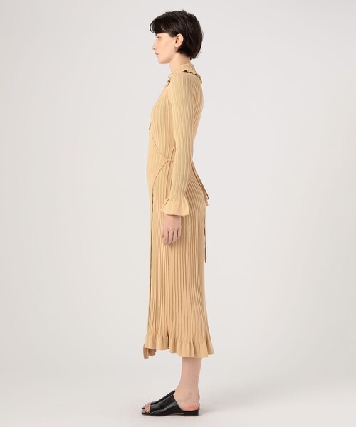 BY MALENE BIRGER(バイマレーネビルガー)の「BY MALENE BIRGER GIANINA マキシドレス(ワンピース・レディース・ブラック/ベージュ・34)」の4枚目の写真