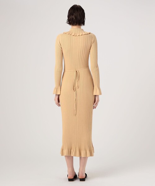 BY MALENE BIRGER(バイマレーネビルガー)の「BY MALENE BIRGER GIANINA マキシドレス(ワンピース・レディース・ブラック/ベージュ・34)」の5枚目の写真