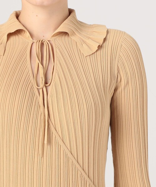 BY MALENE BIRGER(バイマレーネビルガー)の「BY MALENE BIRGER GIANINA マキシドレス(ワンピース・レディース・ブラック/ベージュ・34)」の6枚目の写真