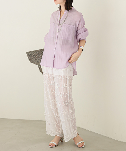 SLOBE IENA（スローブイエナ）の「《WEB限定》【MADE IN MADA /メイドインマダ】 ALICE MMカゴバッグ（かごバッグ・レディース・チャコールグレー/ベージュ・FREE）」の15枚目の写真