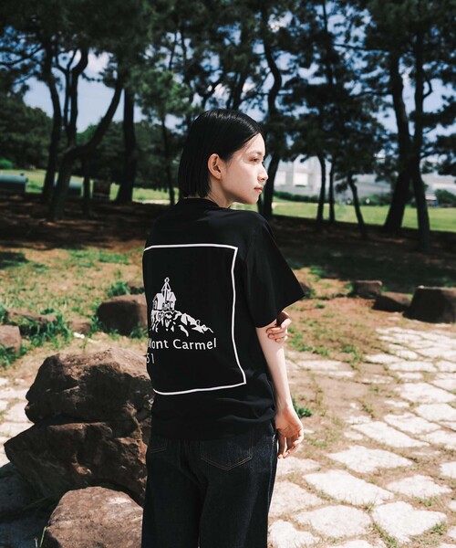 SHARE PARK（シェアパーク）の「【UVカット・吸水速乾・ストレッチ・軽量 】バックプリントポケットTシャツ（S・Mサイズ）（Tシャツ/カットソー・レディース・ホワイト系/サックスブルー系/ピンク系/黄緑系/グレー系/ブラック系・SMALL/MEDIUM）」の20枚目の写真