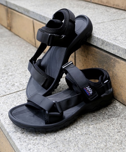 Java（ジャバ）の「《Javaジャバ》別注スポーティーストラップ　ベルクロサンダル（サンダル・メンズ・カモフラージュ/ブラック/ホワイト系その他・26.0cm/27.0cm/28.0cm/23.0cm/25.0cm/24.0cm）」の3枚目の写真