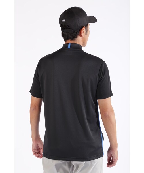 New Balance Golf(ニューバランスゴルフ)の「【new balance golf】チェックピケ×ワッフルピケ 半袖 モックネック プルオーバー (MENS WORLD)(Tシャツ/カットソー・メンズ・ホワイト/ブラック/ブルー系その他3・LARGE/X-LARGE/MEDIUM)」の8枚目の写真