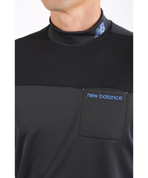 New Balance Golf(ニューバランスゴルフ)の「【new balance golf】チェックピケ×ワッフルピケ 半袖 モックネック プルオーバー (MENS WORLD)(Tシャツ/カットソー・メンズ・ホワイト/ブラック/ブルー系その他3・LARGE/X-LARGE/MEDIUM)」の10枚目の写真