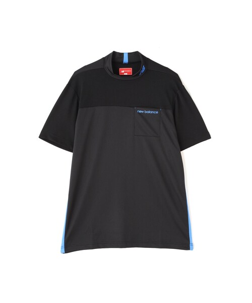 New Balance Golf(ニューバランスゴルフ)の「【new balance golf】チェックピケ×ワッフルピケ 半袖 モックネック プルオーバー (MENS WORLD)(Tシャツ/カットソー・メンズ・ホワイト/ブラック/ブルー系その他3・LARGE/X-LARGE/MEDIUM)」の14枚目の写真