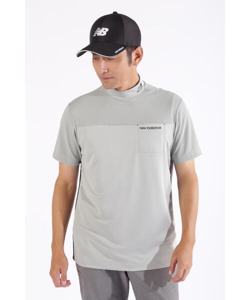 New Balance Golf(ニューバランスゴルフ)の「【new balance golf】チェックピケ×ワッフルピケ 半袖 モックネック プルオーバー (MENS WORLD)(Tシャツ/カットソー・メンズ・ホワイト/ブラック/ブルー系その他3・LARGE/X-LARGE/MEDIUM)」の22枚目の写真