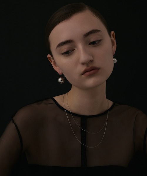 CENE(セネ)の「【CENE】セネ/ボールフックピアス(ピアス(両耳用)・レディース・ゴールド/シルバー・FREE)」の22枚目の写真