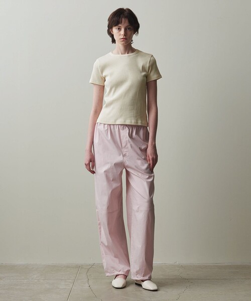 スティーブンアラン/Steven alan ラメ　テレコ　Tシャツ BEAUTY&YOUTH UNITED ARROWS｜<Steven Alan>ラメ テレコ Tシャツ