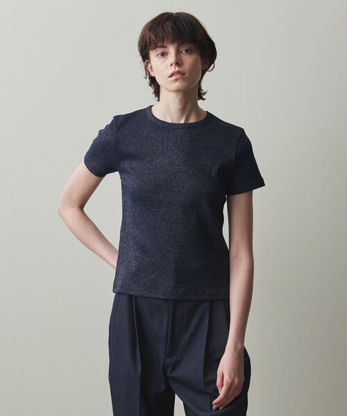 スティーブンアラン/Steven alan ラメ　テレコ　Tシャツ Steven Alan（スティーブンアラン）の「＜Steven Alan