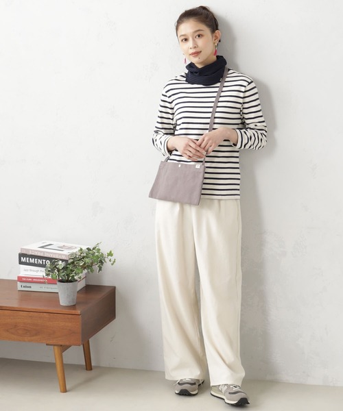 FOUND GOOD（ファウンドグッド）の「ネックカバー（ネックウォーマー/スヌード・レディース・ネイビー/ブルー系2/ブラウン系8/ブラック・FREE）」の3枚目の写真