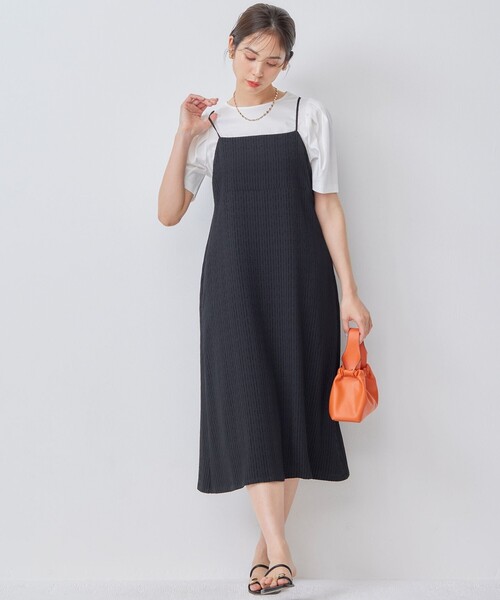 【セール】【洗える・接触冷感】タックスリーブポンチ カットソー（Tシャツ/カットソー）｜組曲（クミキョク）