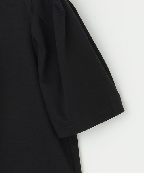 【セール】【洗える・接触冷感】タックスリーブポンチ カットソー（Tシャツ/カットソー）｜組曲（クミキョク）