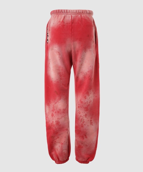 RRR-123（リヴィントンロイレビス）の「GYM BAG SWEAT WASHED RED（スウェットパンツ・メンズ・レッド・1）」の4枚目の写真