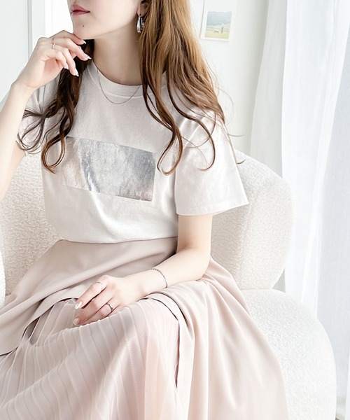 セール】【mily bilet】一点投入でモードなおしゃれ感が漂う。綿