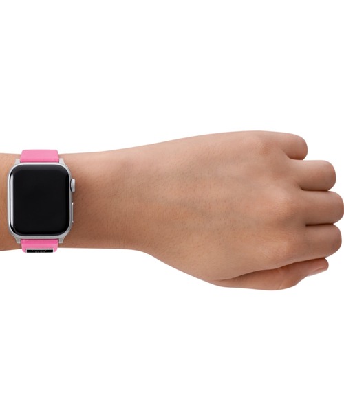 kate spade new york（ケイトスペード ニューヨーク）の「ケイト・スペード アップルウォッチバンド レディース ファブリック KSS0182E（デジタル腕時計・レディース・ピンク・FREE）」の2枚目の写真