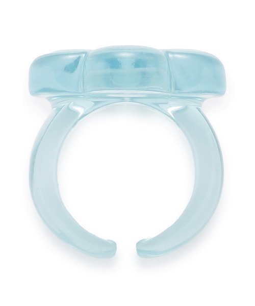 LILY BROWN（リリーブラウン）の「【LILY BROWN×MARY QUANT】デイジークリアリング（リング・レディース・クリア/ブラック/ライトブルー/グリーン・FREE）」の15枚目の写真