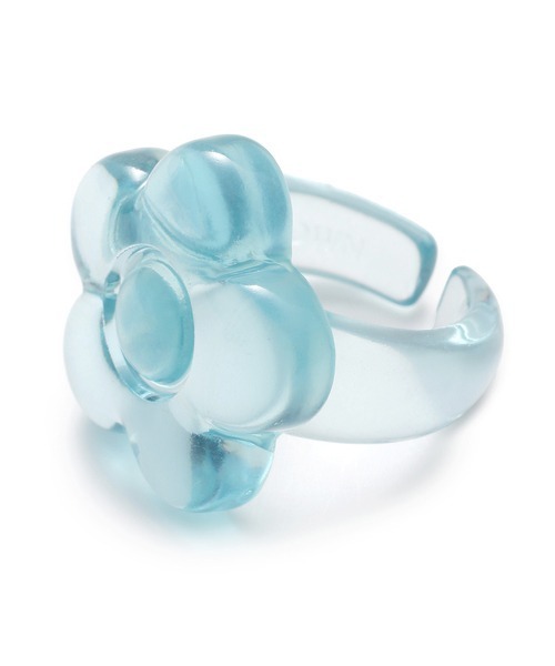 LILY BROWN（リリーブラウン）の「【LILY BROWN×MARY QUANT】デイジークリアリング（リング・レディース・クリア/ブラック/ライトブルー/グリーン・FREE）」の11枚目の写真