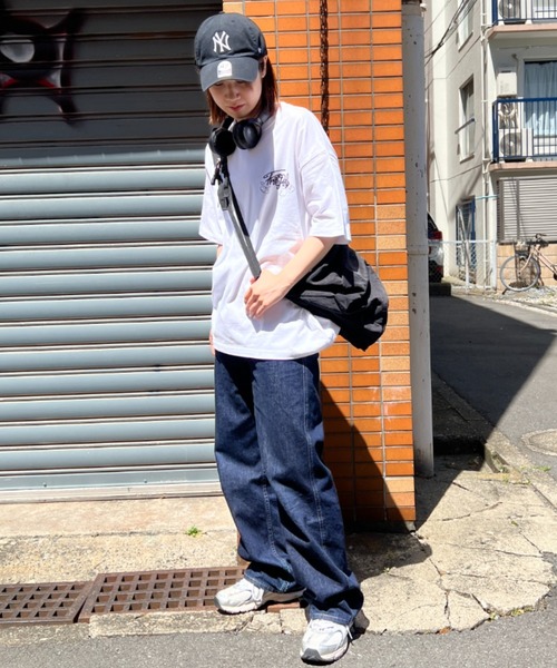 A‘gem 9（エージェムナイン）の「A'GEM/9 × .kom『FREEDEE/フリーディー』スニーカーデザイン半袖Tシャツ（Tシャツ/カットソー・レディース・ライトブルー/ホワイト/ブラック・FREE）」の11枚目の写真