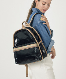 LeSportsac（レスポートサック）の「BASIC BACKPACK 50th ブラックシャイン（バックパック/リュック・メンズ）」