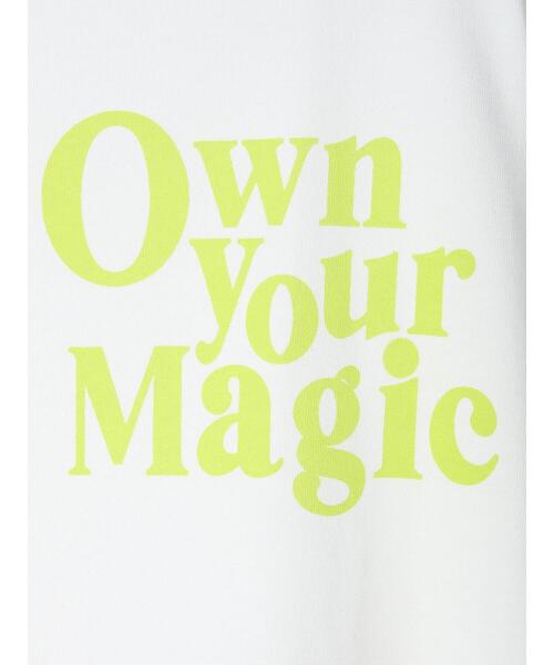 CRAFT STANDARD BOUTIQUE（クラフトスタンダードブティック）の「シルケット天竺ロゴプリントボトルネック5分袖Tee（Tシャツ/カットソー・レディース・ラベンダー/オフホワイト/チャコールグレー/ブルー・FREE）」の14枚目の写真