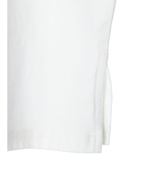CRAFT STANDARD BOUTIQUE（クラフトスタンダードブティック）の「シルケット天竺ロゴプリントボトルネック5分袖Tee（Tシャツ/カットソー・レディース・ラベンダー/オフホワイト/チャコールグレー/ブルー・FREE）」の15枚目の写真