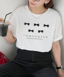 リボンモチーフロゴTEE
