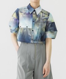 UNITED TOKYO | コクーンスリーブショートシャツ(シャツ/ブラウス)