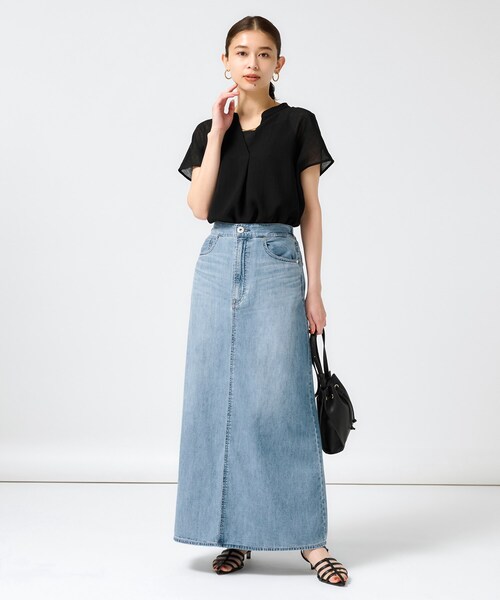 スカート upper hights THE LAZY SKIRT 23 スピック＆スパン Spick & Span 《WEB限定追加予約》upper