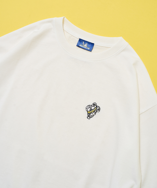 417 EDIFICE（フォーワンセブンエディフィス）の「MICHELIN Tシャツ1（Tシャツ/カットソー・メンズ・ブラック/イエロー/ホワイト・X-LARGE/LARGE/MEDIUM）」の5枚目の写真