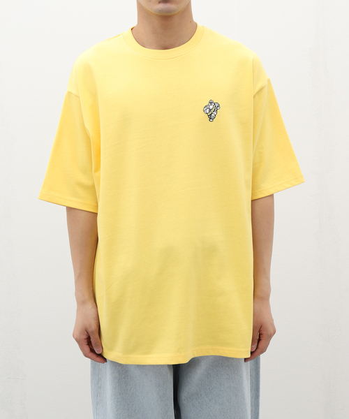 417 EDIFICE（フォーワンセブンエディフィス）の「MICHELIN Tシャツ1（Tシャツ/カットソー・メンズ・ブラック/イエロー/ホワイト・X-LARGE/LARGE/MEDIUM）」の22枚目の写真