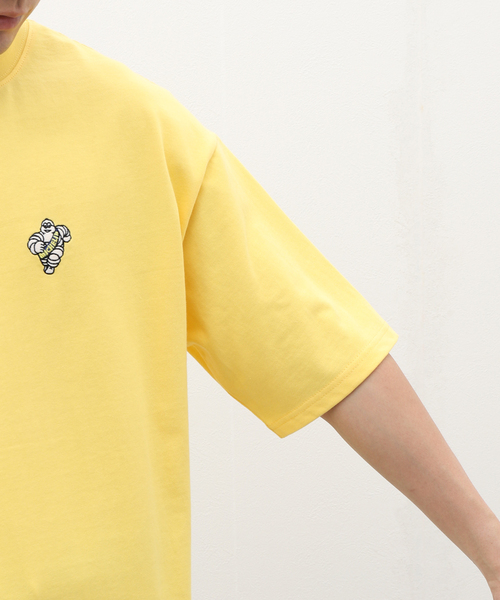 417 EDIFICE（フォーワンセブンエディフィス）の「MICHELIN Tシャツ1（Tシャツ/カットソー・メンズ・ブラック/イエロー/ホワイト・X-LARGE/LARGE/MEDIUM）」の15枚目の写真