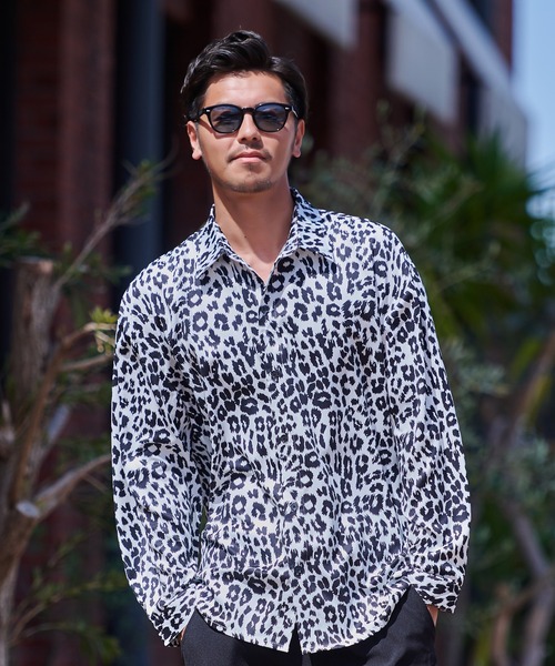 『CavariA/キャバリア』ヒョウ柄長袖シャツ（シャツ/ブラウス）｜SILVER BULLET（シルバーバレット） pattayablatt.com