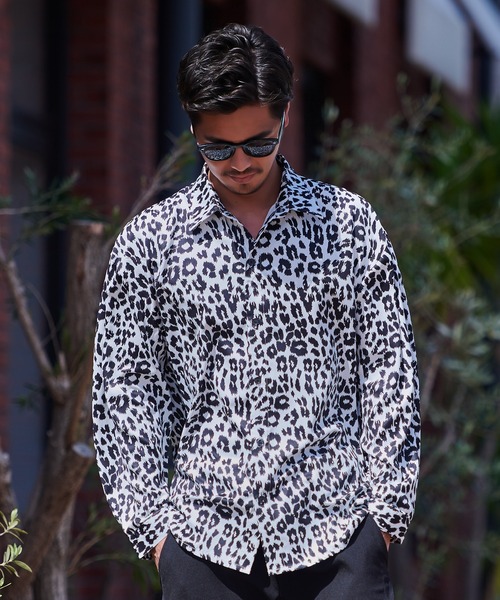 『CavariA/キャバリア』ヒョウ柄長袖シャツ（シャツ/ブラウス）｜SILVER BULLET（シルバーバレット） pattayablatt.com