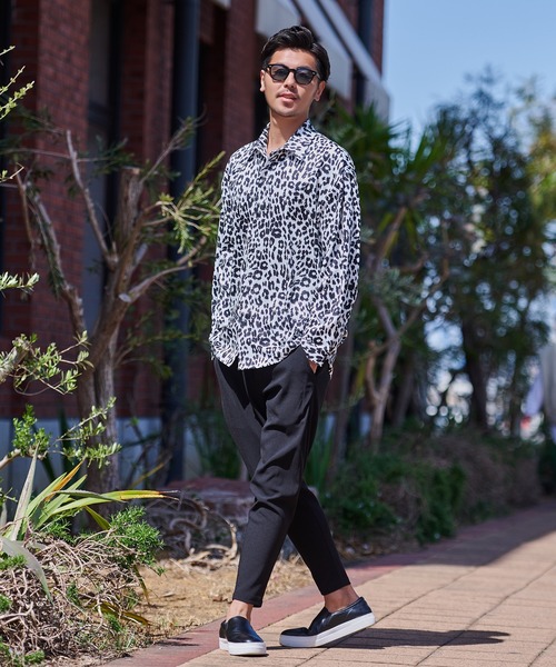 『CavariA/キャバリア』ヒョウ柄長袖シャツ（シャツ/ブラウス）｜SILVER BULLET（シルバーバレット） pattayablatt.com