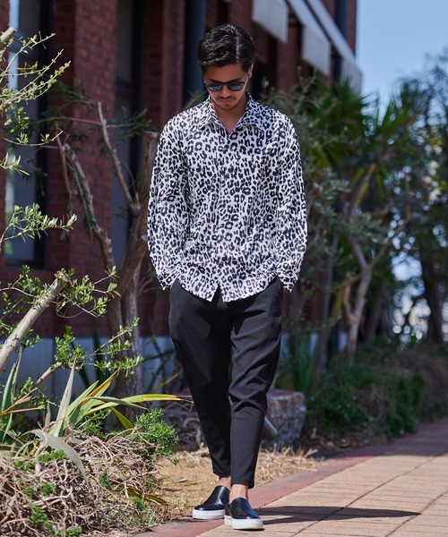 『CavariA/キャバリア』ヒョウ柄長袖シャツ（シャツ/ブラウス）｜SILVER BULLET（シルバーバレット） pattayablatt.com