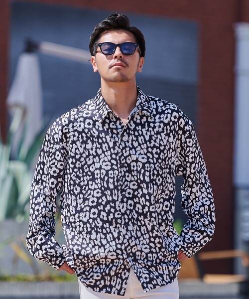 『CavariA/キャバリア』ヒョウ柄長袖シャツ（シャツ/ブラウス）｜SILVER BULLET（シルバーバレット） pattayablatt.com